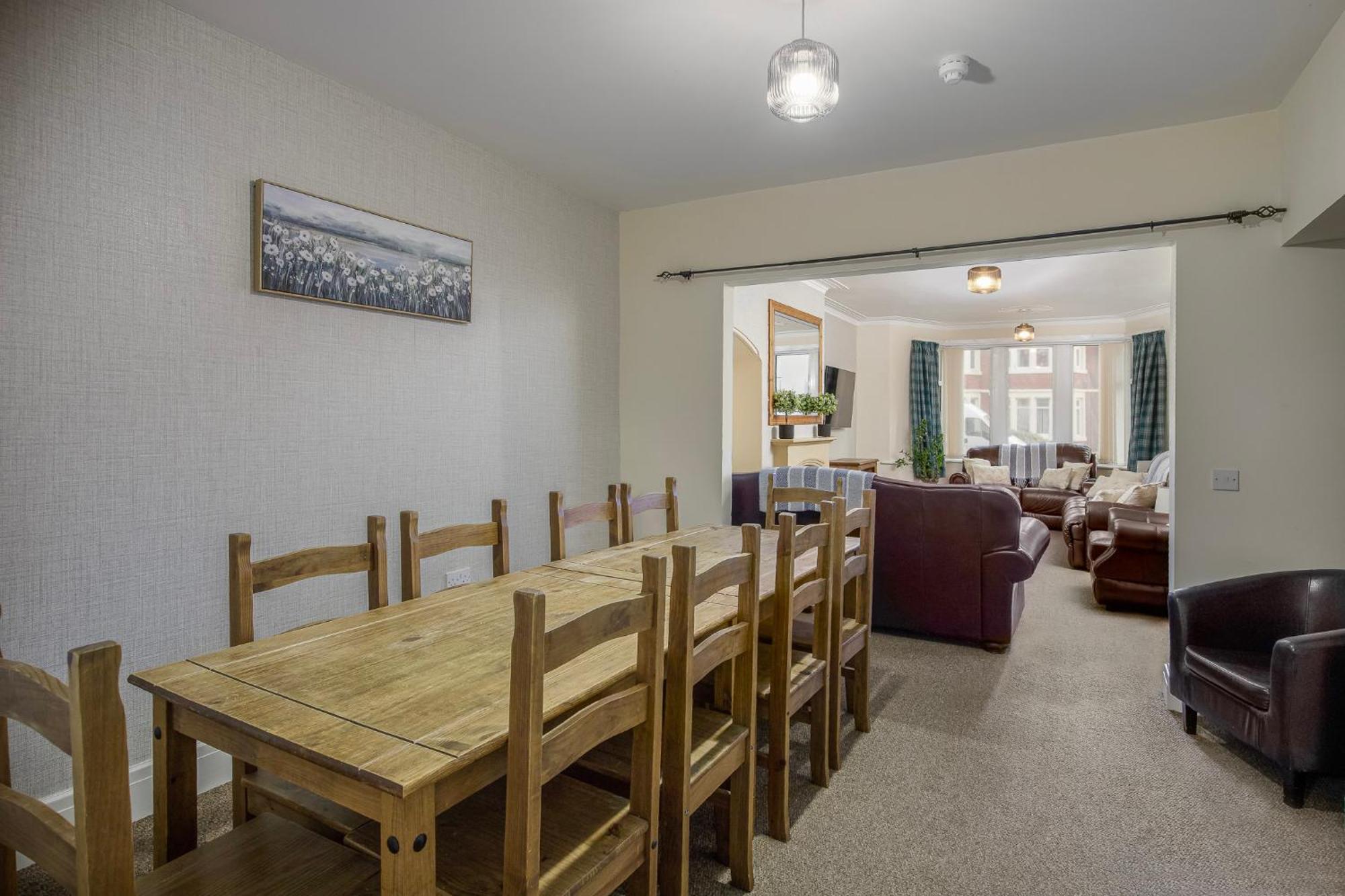 Arnside - Spacious 10-Bedroom Seaside Cottage Blackpool Exteriér fotografie